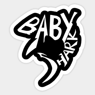 Baby Shark - Shark Silhouette Sticker